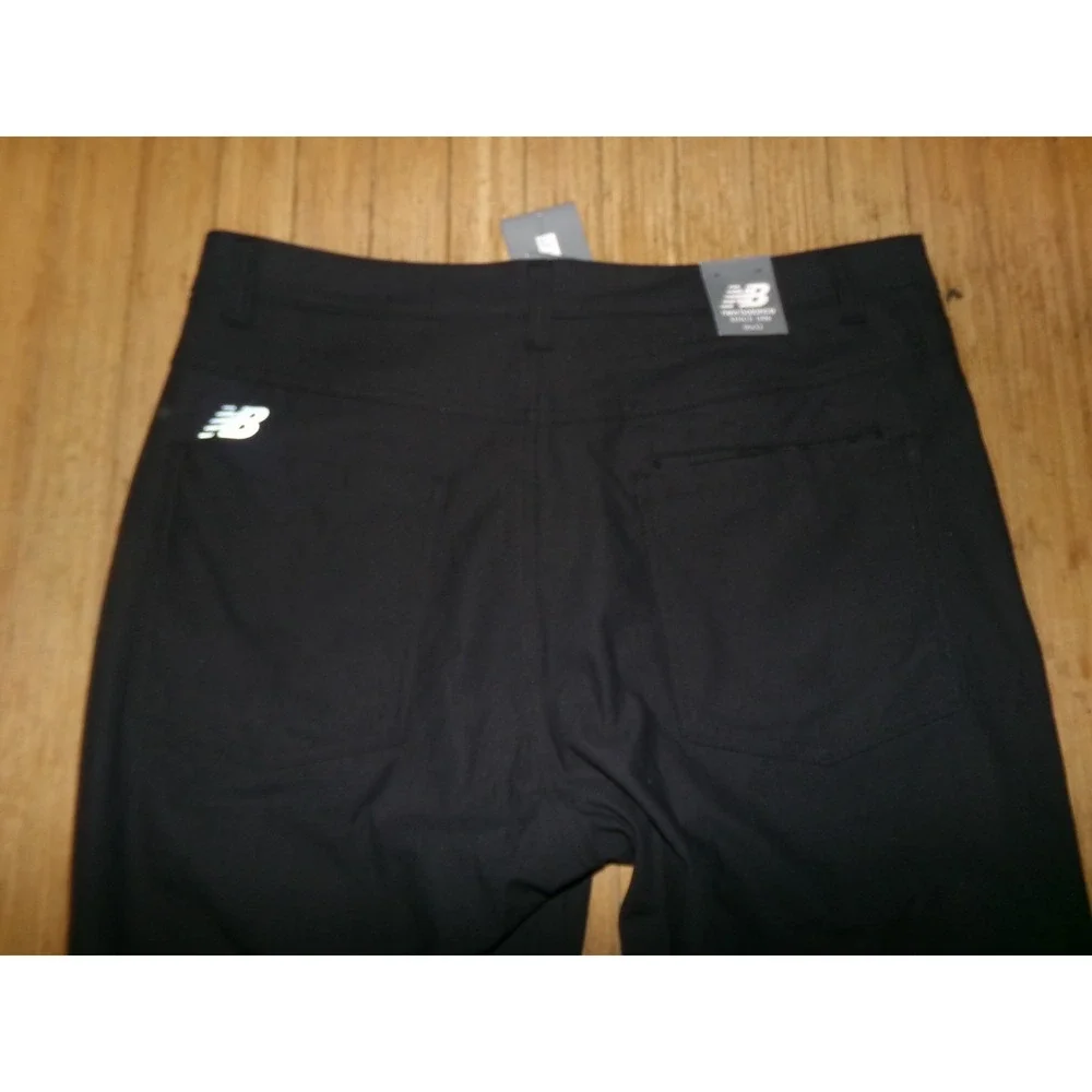 NEW‎ BALANCE MENS TECH PANTS~BLACK~36X32~NWT